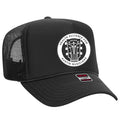 Black High-profile HAAM Trucker Hat