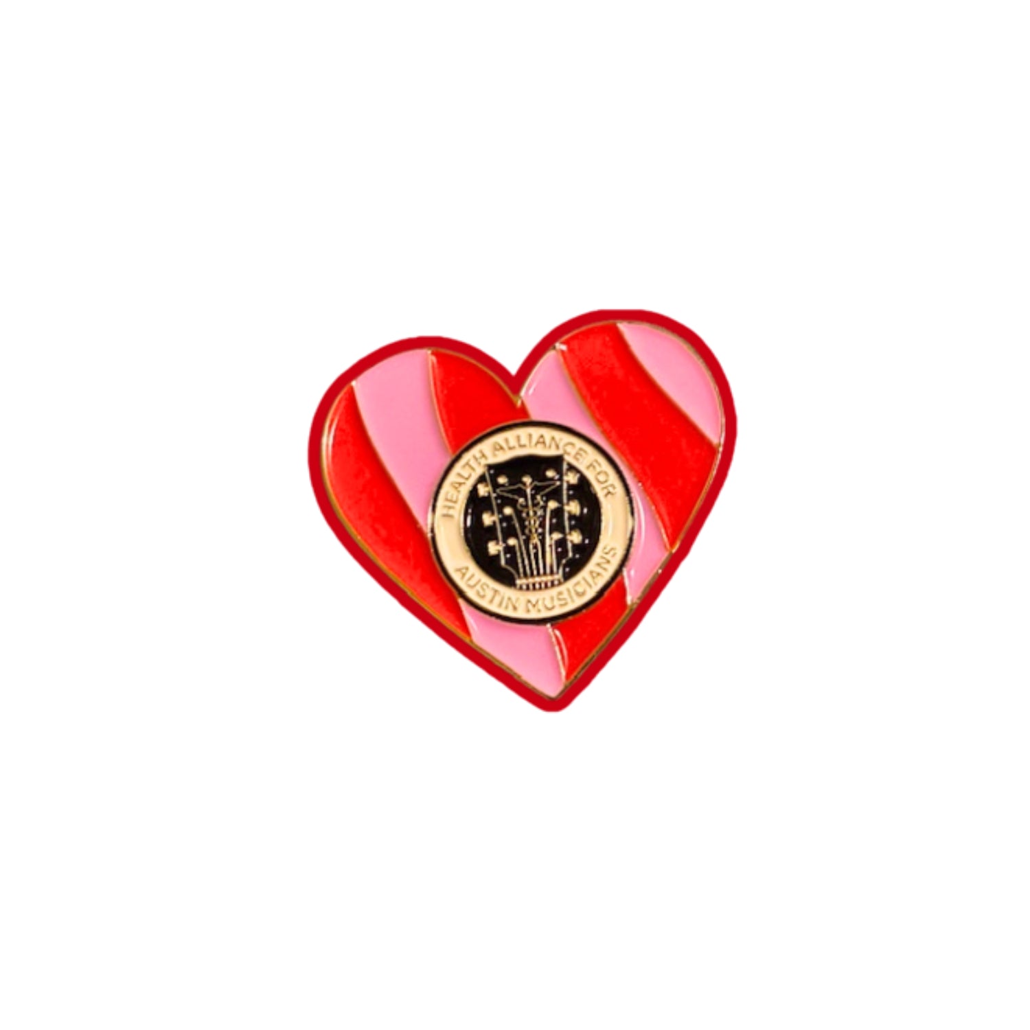 HAAM Heart Enamel Pin