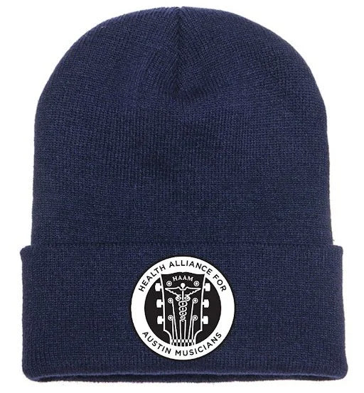 HAAM Logo Beanie - Navy